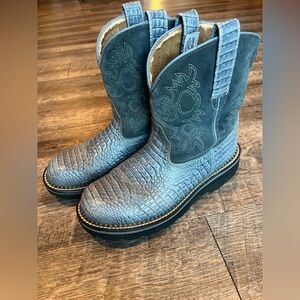 Vintage Blue Fatbaby Boots